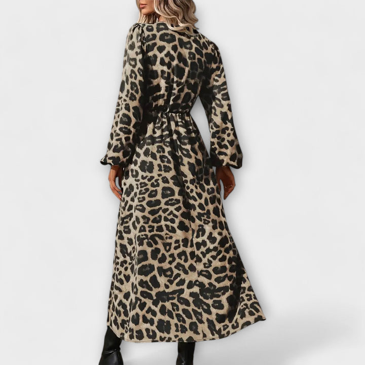 Natalie - Stylowe sukienki w leopardzim wzorze