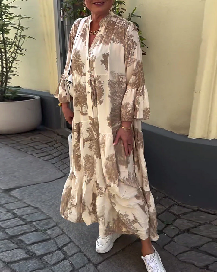 Faye - Elegancka długa sukienka