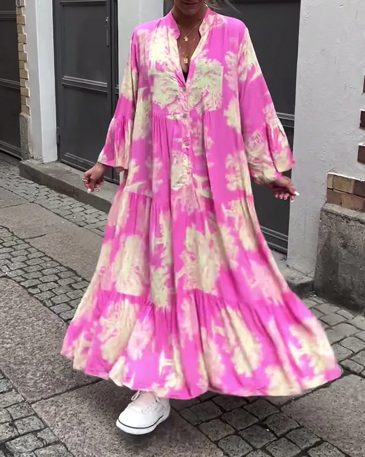 Faye - Elegancka długa sukienka