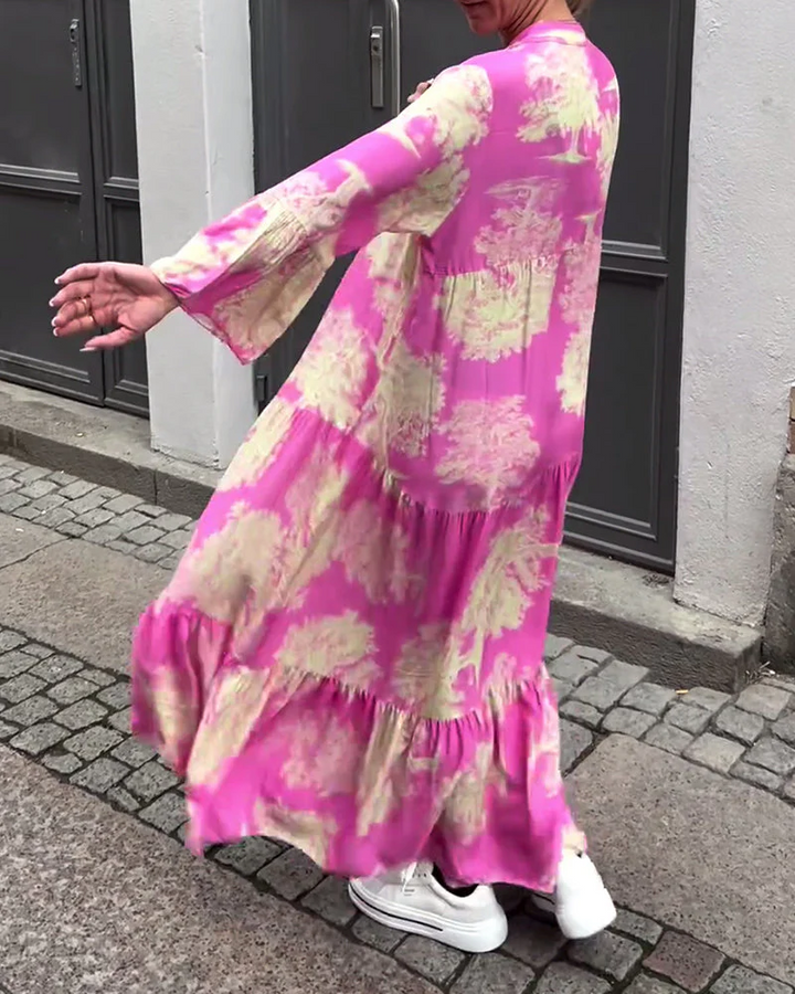 Faye - Elegancka długa sukienka