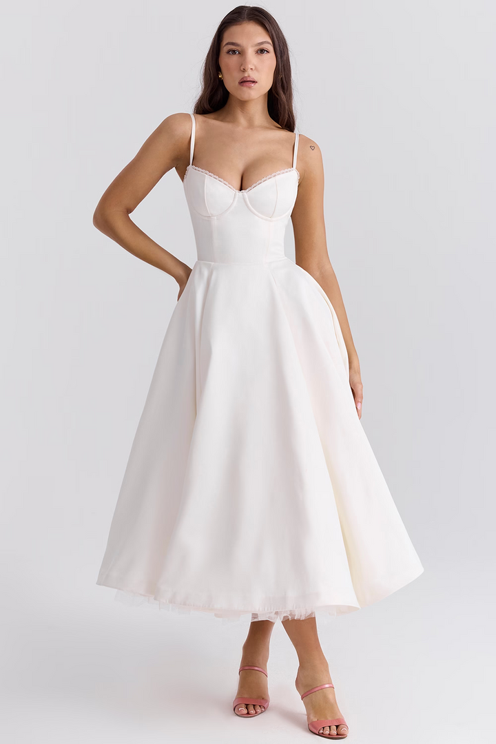 Marcy - Elegancka sukienka dopasowana do sylwetki