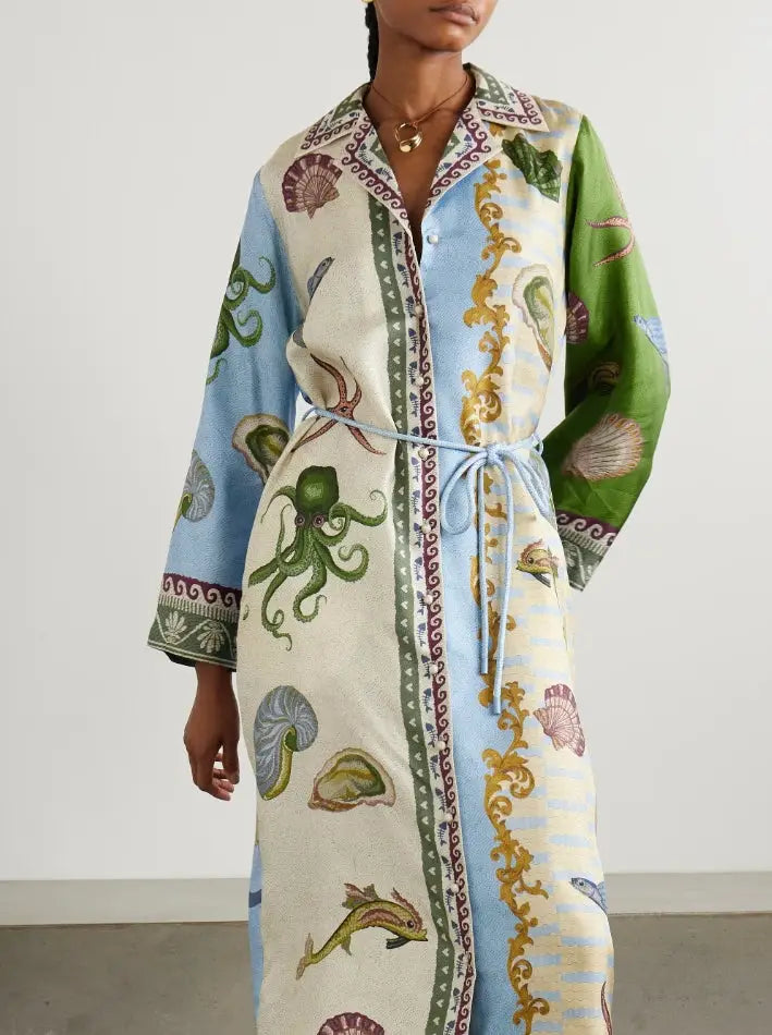 Virgie - Elegancka sukienka maxi