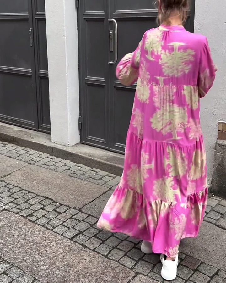 Faye - Elegancka długa sukienka