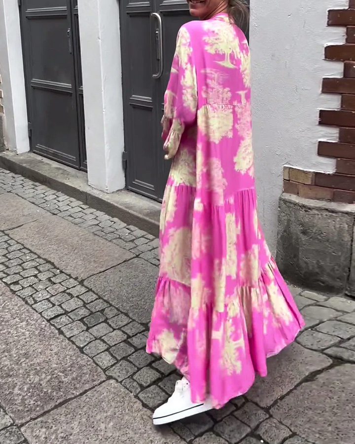 Faye - Elegancka długa sukienka