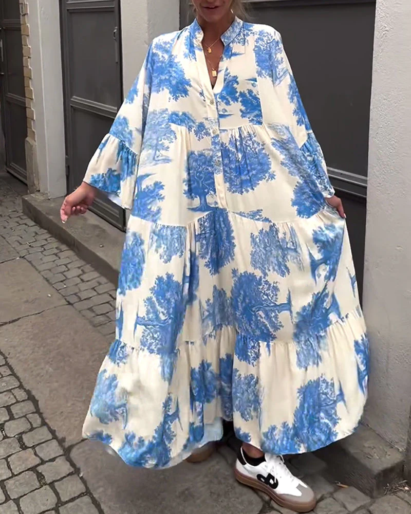Faye - Elegancka długa sukienka