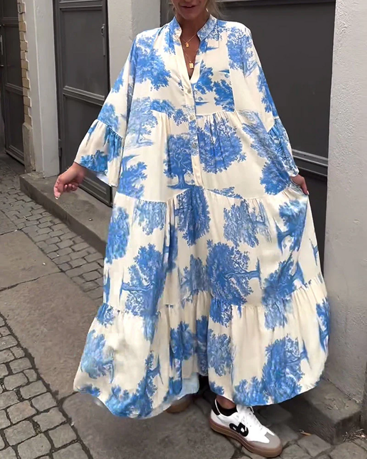 Faye - Elegancka długa sukienka