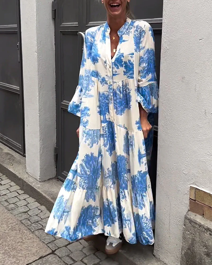 Faye - Elegancka długa sukienka