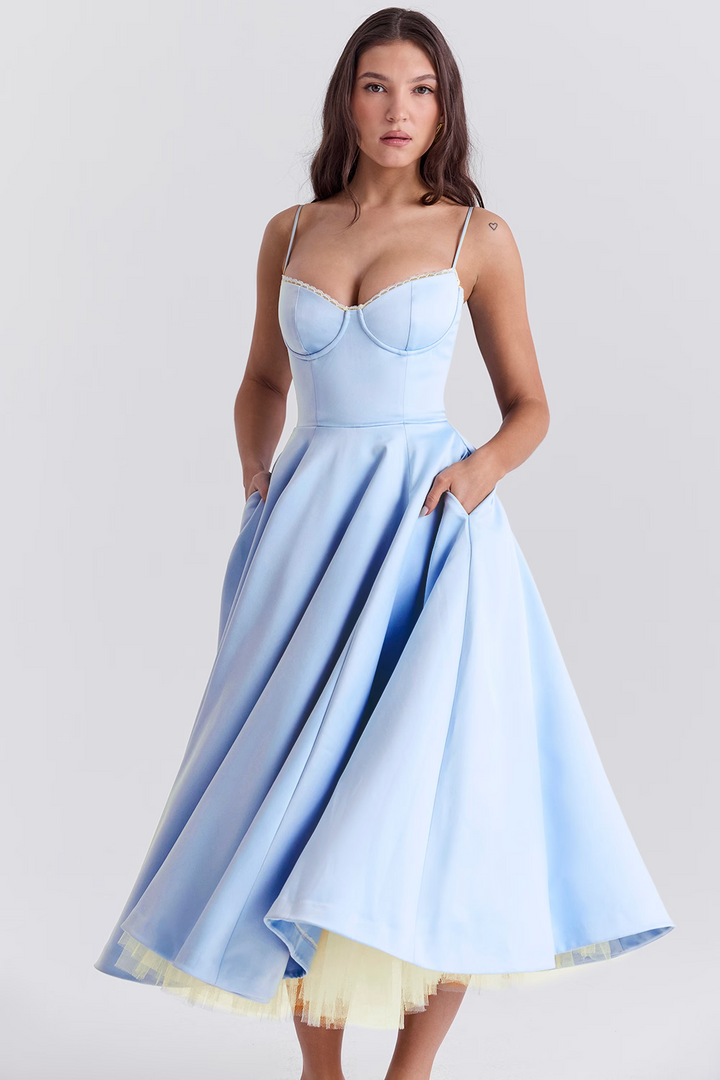 Marcy - Elegancka sukienka dopasowana do sylwetki