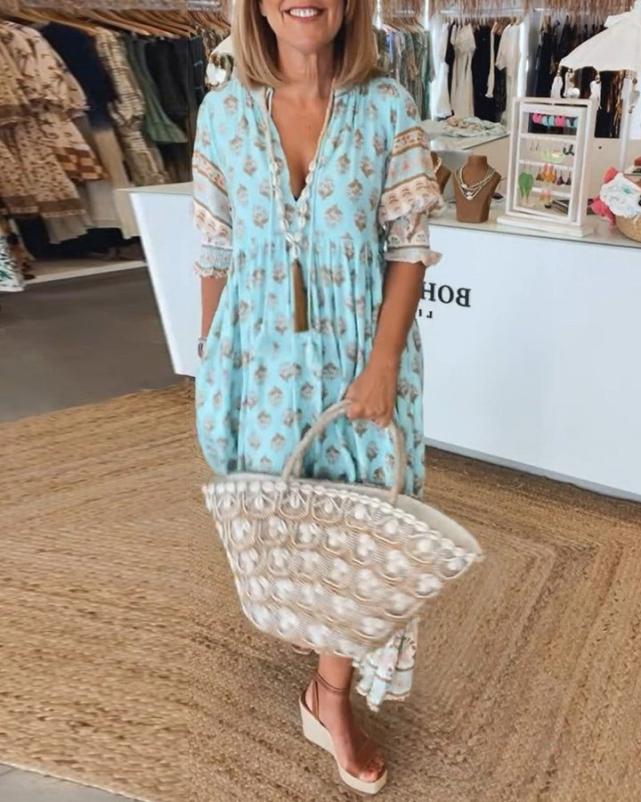Kristel - Stylowa sukienka boho