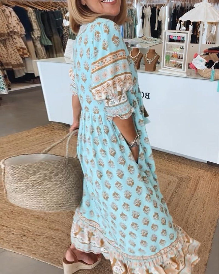 Kristel - Stylowa sukienka boho