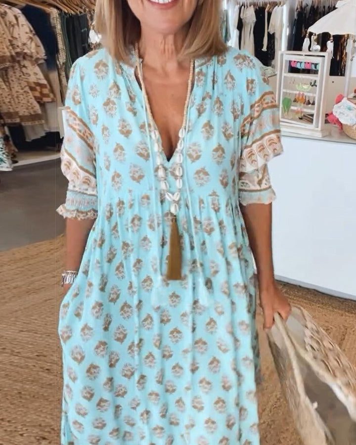 Kristel - Stylowa sukienka boho