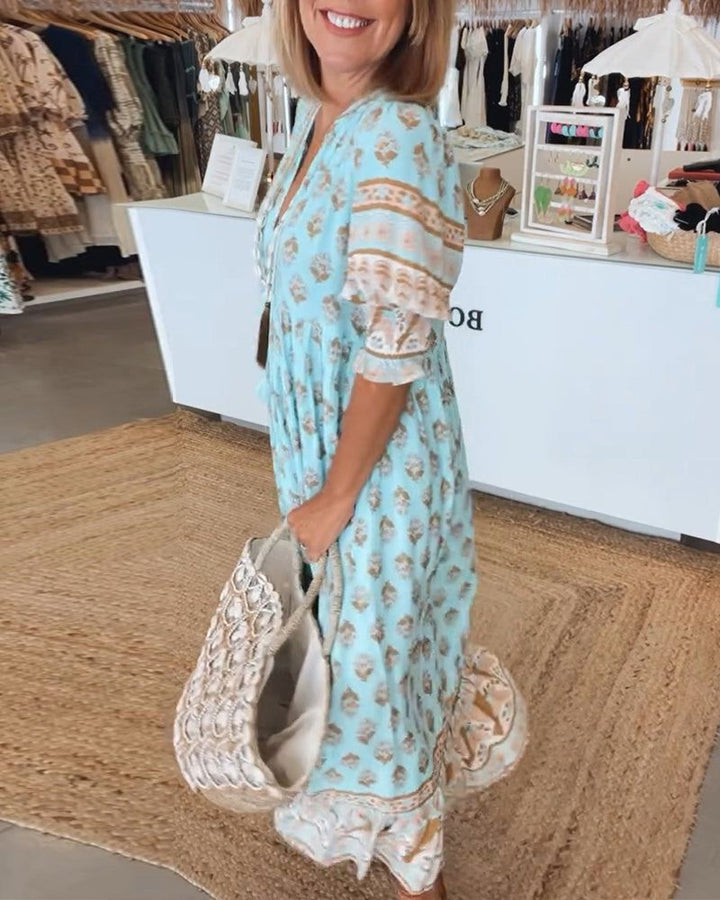 Kristel - Stylowa sukienka boho