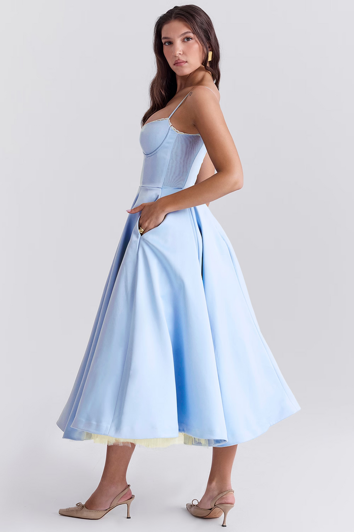 Marcy - Elegancka sukienka dopasowana do sylwetki