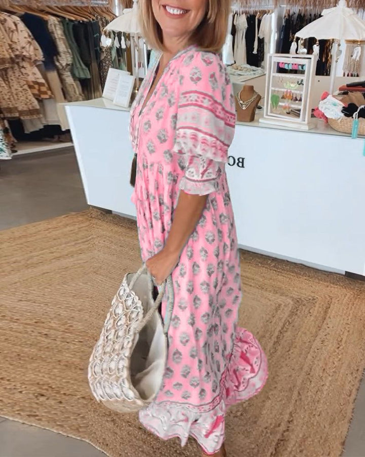 Kristel - Stylowa sukienka boho