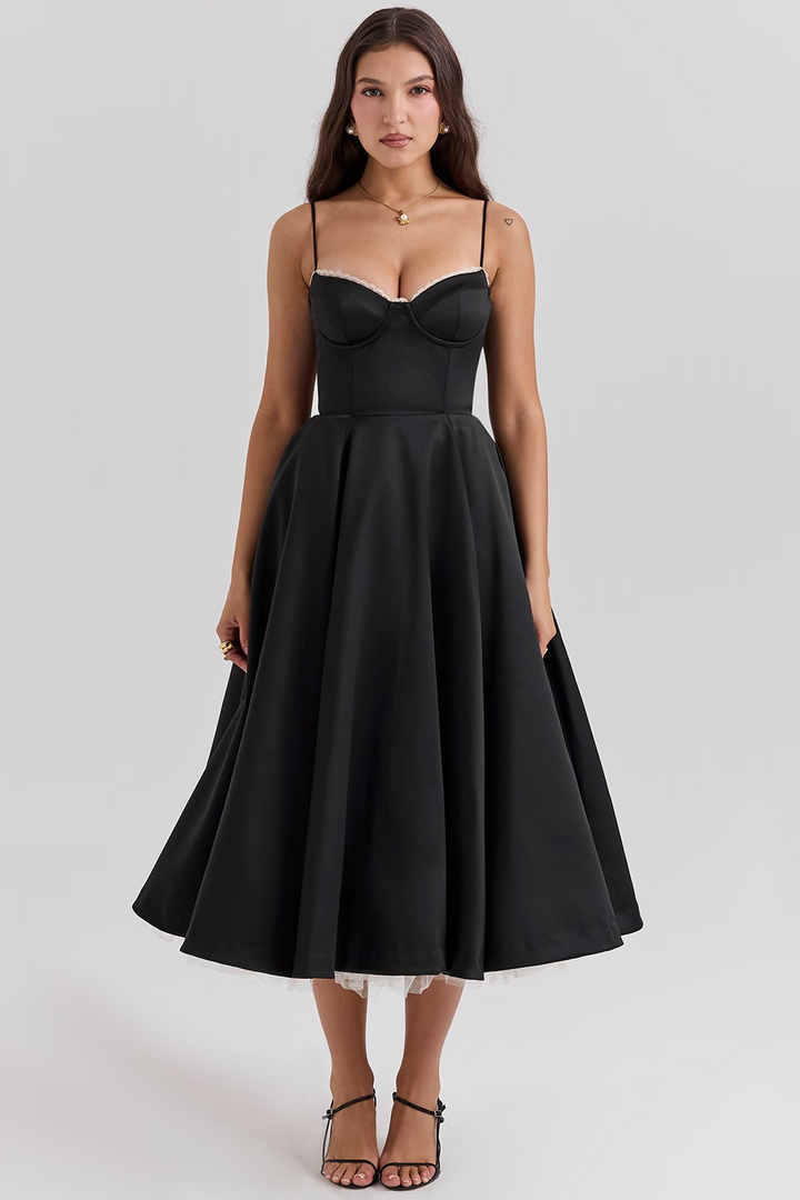 Marcy - Elegancka sukienka dopasowana do sylwetki