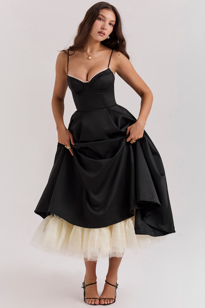 Marcy - Elegancka sukienka dopasowana do sylwetki