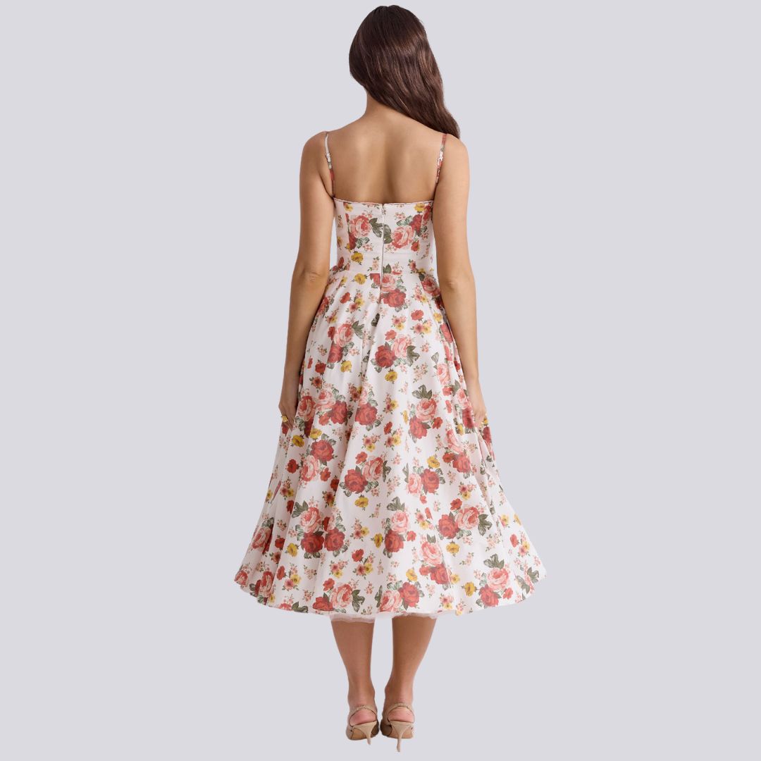 Diorella - Elegancka sukienka maxi