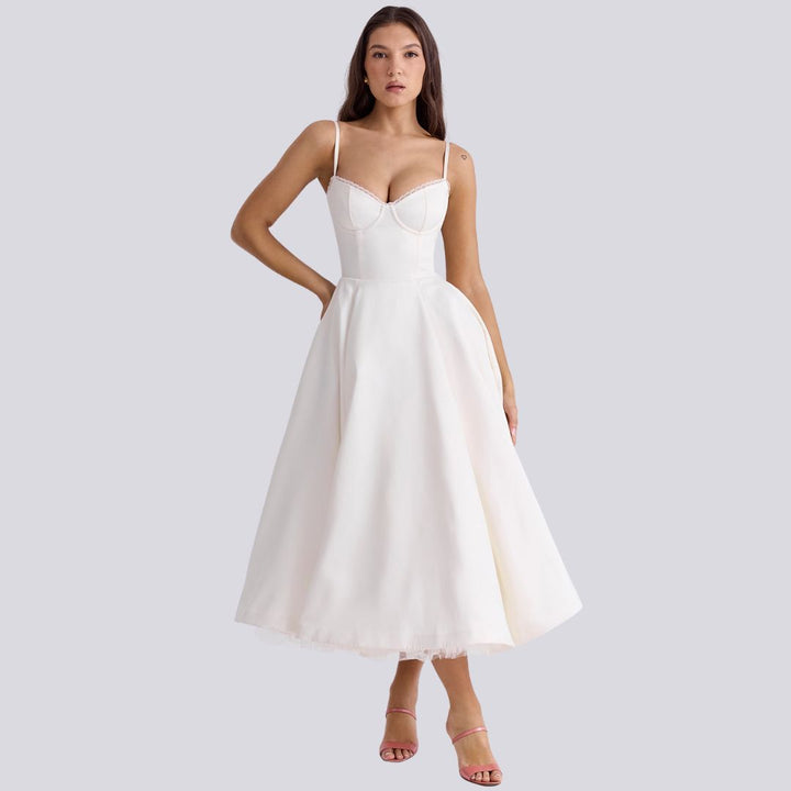 Diorella - Elegancka sukienka maxi