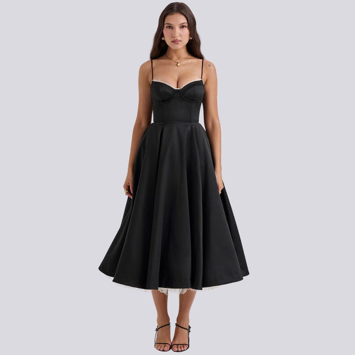 Diorella - Elegancka sukienka maxi