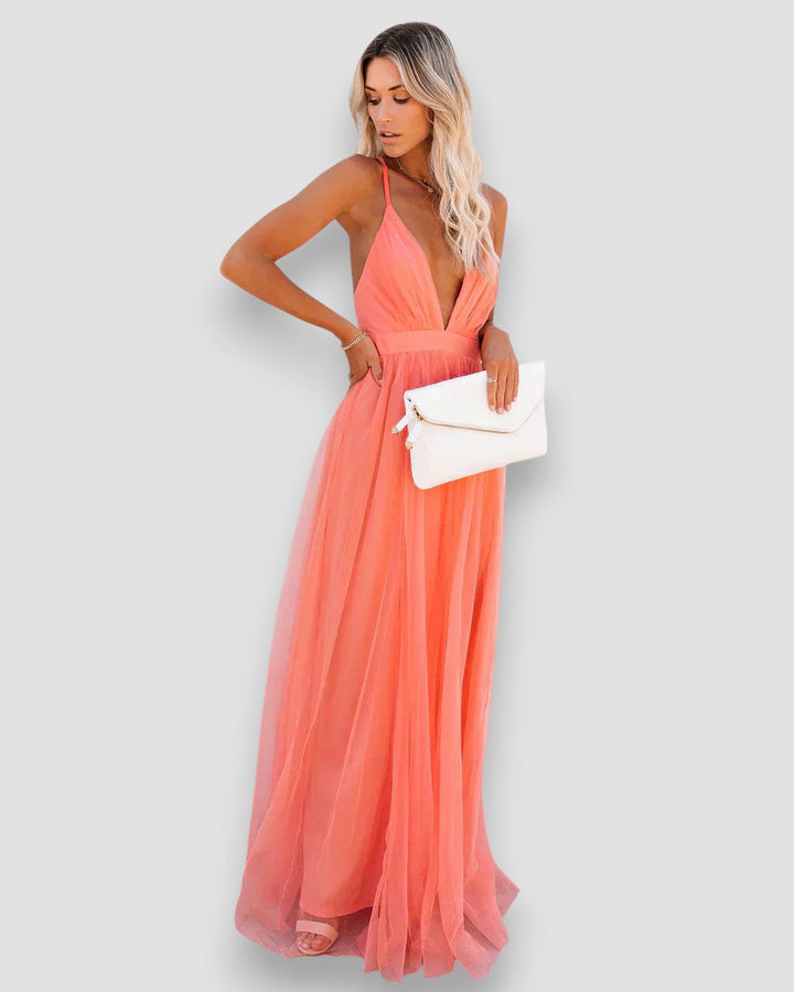 Denise - Elegancka maxi sukienka