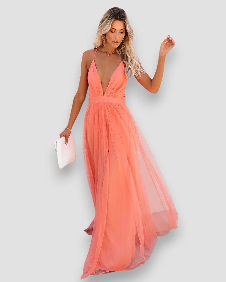 Denise - Elegancka maxi sukienka